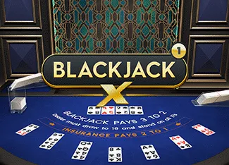 Blackjack X 1 - Azure - SPINBET123