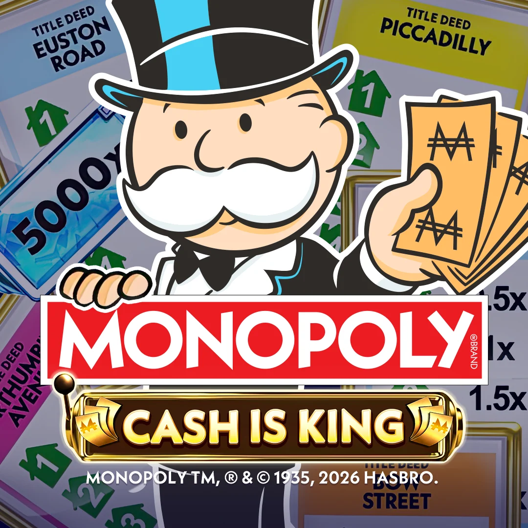 Monopoly Cash Is King - SPINBET123