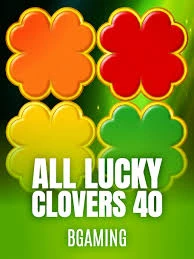 Bgaming : All Lucky Clover 40 - SPINBET123