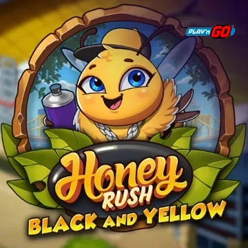Honey Rush Black and Yellow - SPINBET123