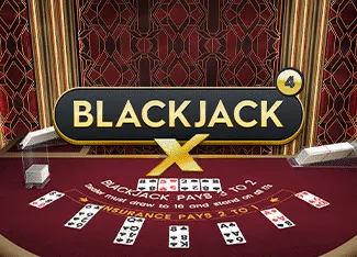 Blackjack X 4 - Ruby - SPINBET123