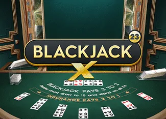 BlackjackX 23 - Emerald - SPINBET123