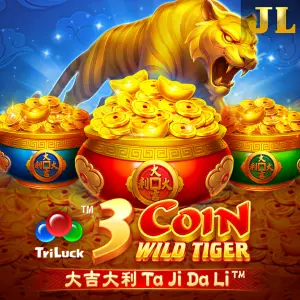 Jili : 3 Coin Wild Tiger - SPINBET123