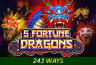 Spadegaming : 5 Fortune Dragons - SPINBET123